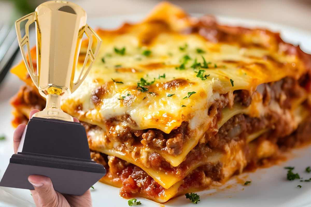 lasagna e mano con premio 